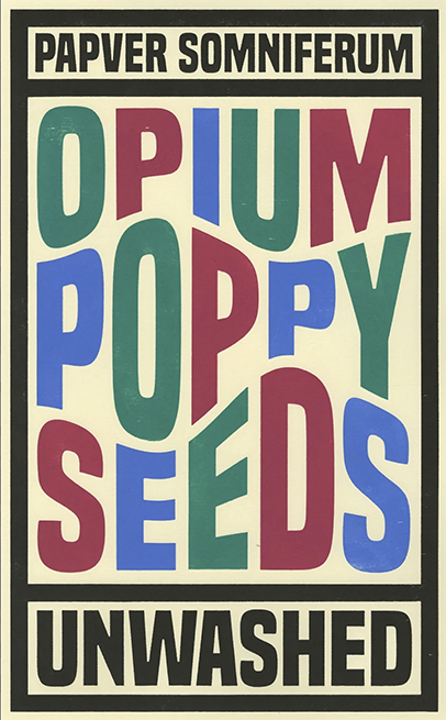 serigraph poppy poster