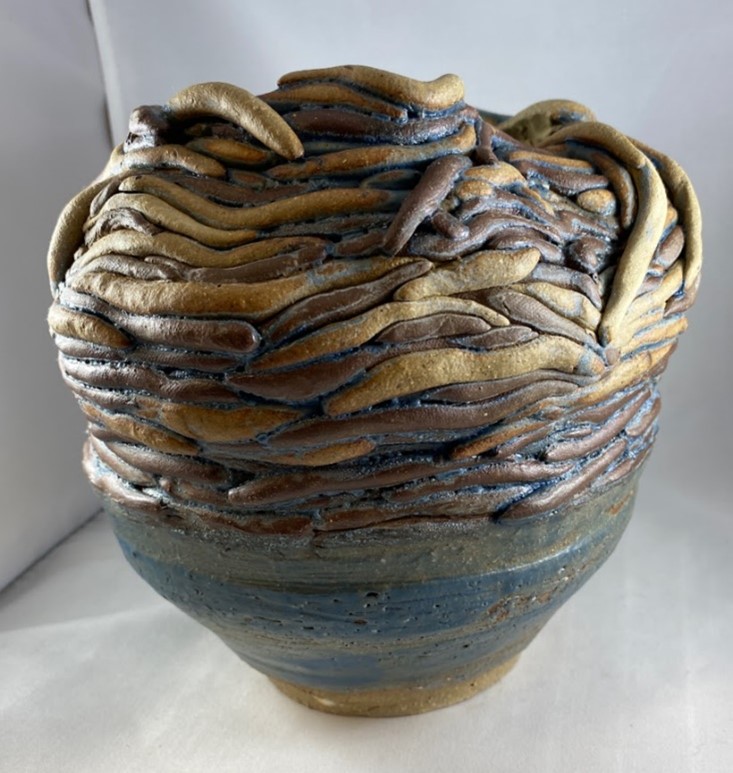 Freeform organic pottery