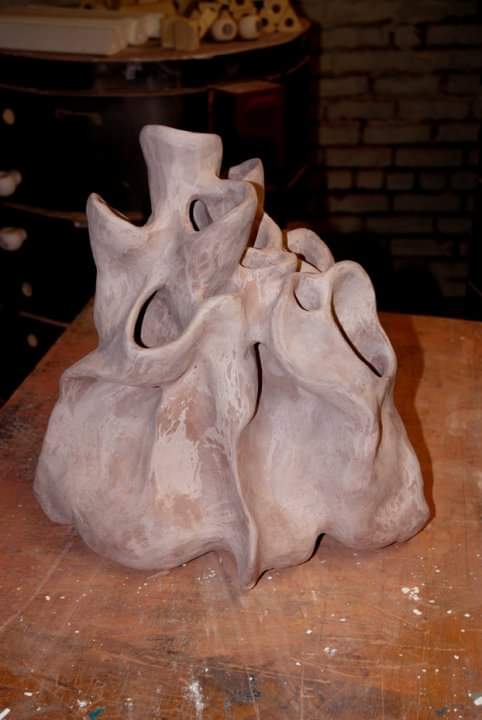 freeform pottery