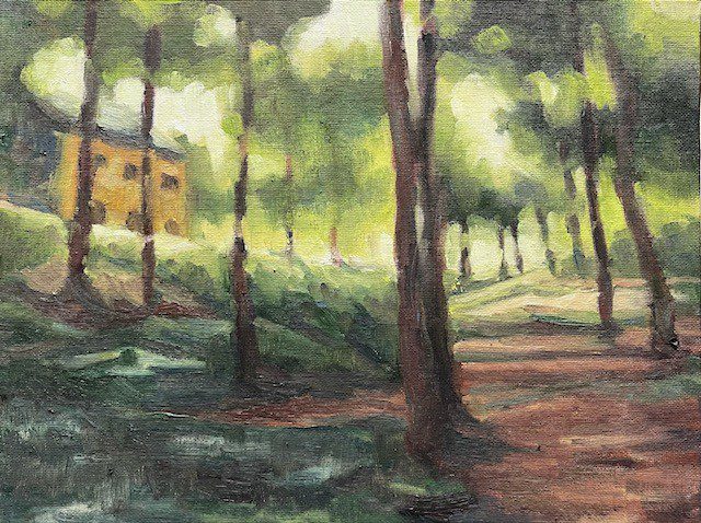 Freeform organic pottery